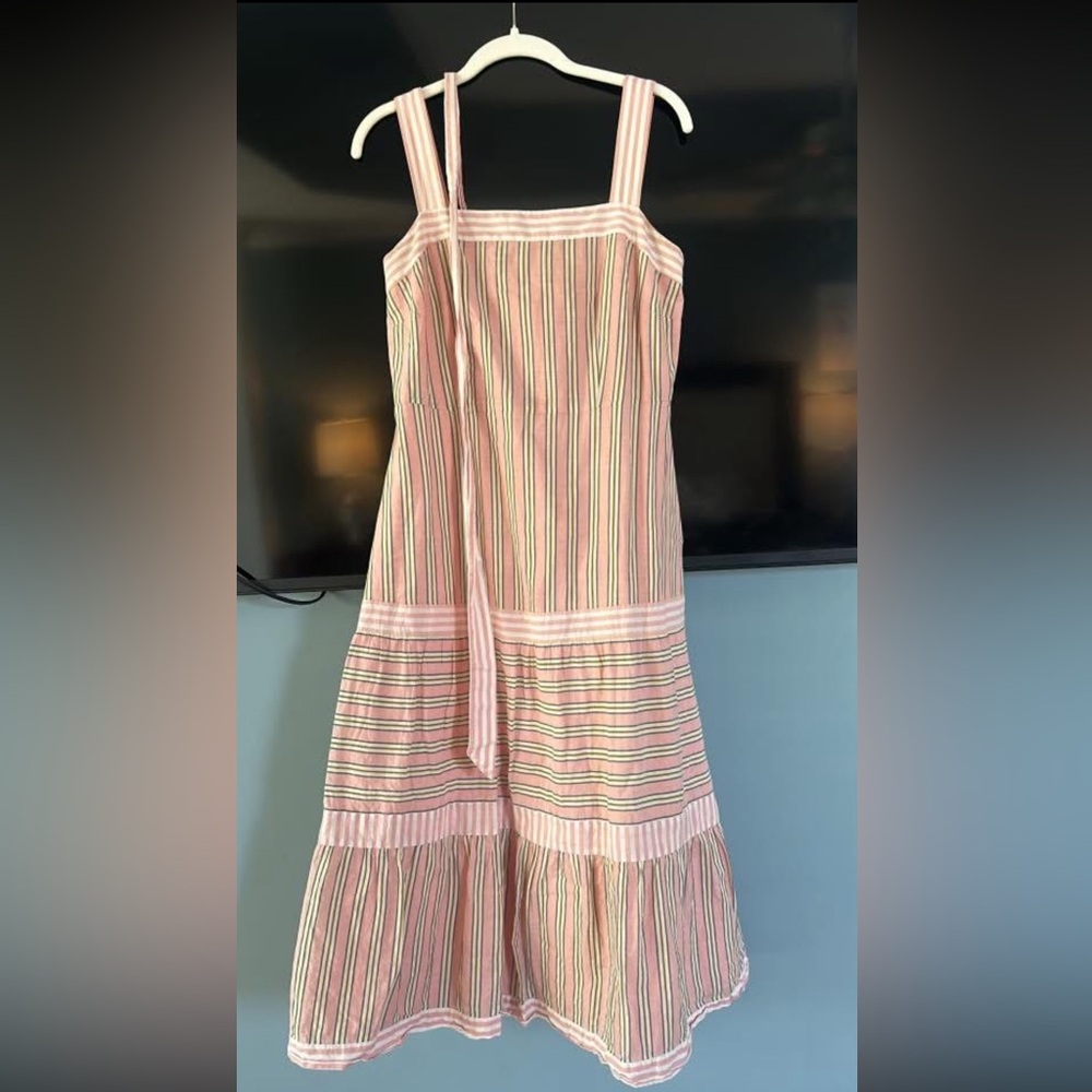 Ann Taylor Cotton Midi Dress